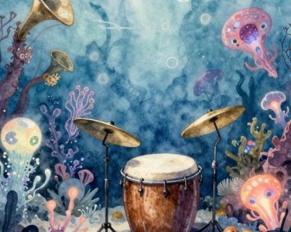 Gustave au Royaume des percussions